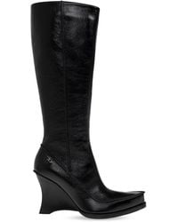 DIESEL - Wedge Heel Boots 'D-Lucette-90-Kb' - Lyst