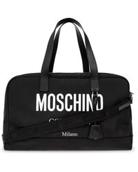 Moschino - Duffel Bag With Logo - Lyst