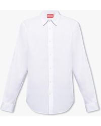 DIESEL - ‘S-Benny-Cl’ Shirt With Logo - Lyst