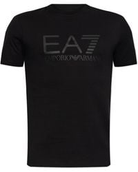 EA7 - T-Shirt With Logo - Lyst