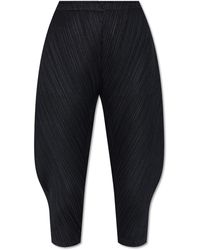 Pleats Please Issey Miyake - Pleated Trousers - Lyst