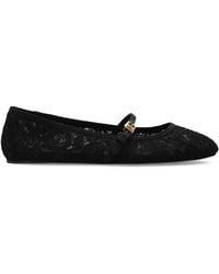 Dolce & Gabbana - Lace Ballet Flats - Lyst