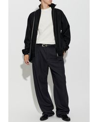 Jil Sander - Wool Trousers With A Pinstripe Pattern - Lyst