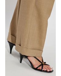 Versace - Satin High-Heeled Sandals 'Valentina' - Lyst