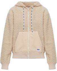 Moschino - Zip-Up Hooded Sweatshirt - Lyst