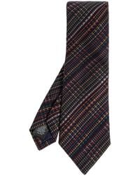 Paul Smith - Striped Pattern Tie - Lyst