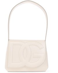 Dolce & Gabbana - Shoulder Bag With Logo - Lyst