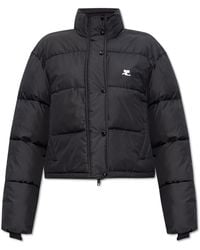 Courreges - Insulated Jacket With Logo - Lyst
