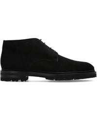 Kiton - Suede Ankle Boots - Lyst