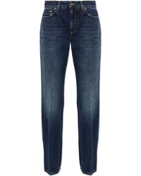 Dolce & Gabbana - Jeans With A Vintage Effect - Lyst