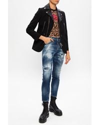 womens biker jeans australia
