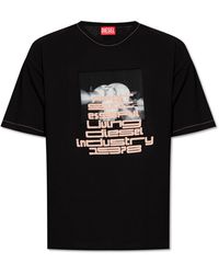 DIESEL - 't-boxt' T-shirt With Logo, - Lyst