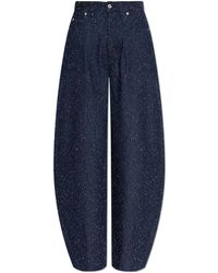 Jacquemus - Jeans With Vintage Effect - Lyst