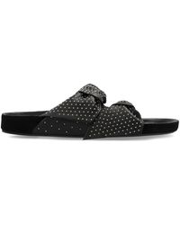 Isabel Marant - Lennyo Bow Slides - Lyst