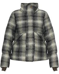 Woolrich - Down Jacket With Stand Collar - Lyst