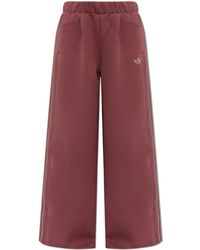 adidas Originals - Wide-Leg Sweatpants - Lyst