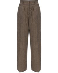 Officine Generale - Wool Trousers 'Elia' - Lyst