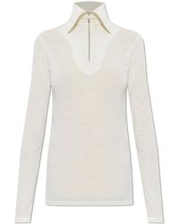 Jil Sander - Top With Turtleneck - Lyst