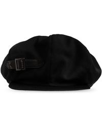 Yohji Yamamoto - Wool Flat Cap - Lyst