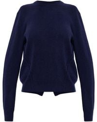 Jil Sander - Cashmere Sweater With Open Back - Lyst