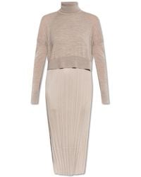 AllSaints - Sweater Dress Vittoria - Lyst