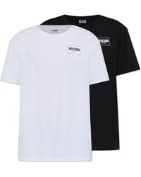 Moschino - 2-Pack Of T-Shirts From The 'Active' Line - Lyst