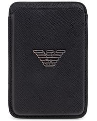 Emporio Armani - Card Case With Magsafe - Lyst