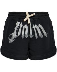 Palm Angels - Shorts With Logo - Lyst