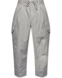 Y-3 - Cotton Cargo Trousers, - Lyst