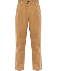 Rag & Bone - Cotton Trousers With Tapered Legs - Lyst