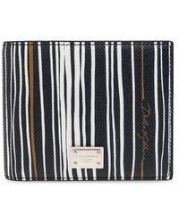 Dolce & Gabbana - Leather Wallet With Logo - Lyst