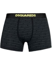 DSquared² - Cotton Boxers With Monogram - Lyst