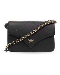 MCM - Shoulder Bag With Logo - Lyst