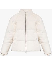 Woolrich - Down Jacket With Logo - Lyst