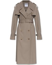 Moschino - Trench Coat With Pockets - Lyst