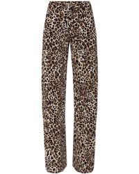 DSquared² - Animal Print Trousers - Lyst