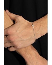 AllSaints - Brass Bracelet - Lyst