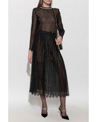 Self-Portrait - Lace Top - Lyst