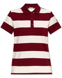 Moncler - Polo With Logo - Lyst