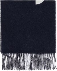 Jacquemus - Wool Scarf With Logo - Lyst