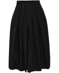 Yohji Yamamoto - Wool Wide-Leg Trousers - Lyst