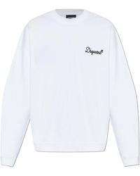 DSquared² - Sweatshirt With Embroidered Logo - Lyst