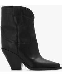 Isabel Marant - 'Leyane' Heeled Ankle Boots - Lyst