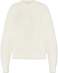 Moncler - Sweatshirt With Embroidered Logo - Lyst