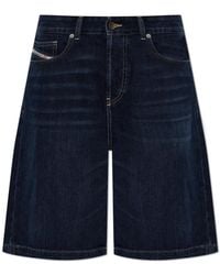 DIESEL - "De-Sire-Short" Denim Shorts - Lyst