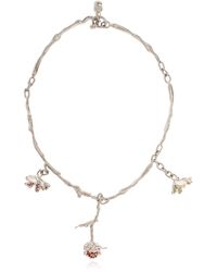 Marni - Necklace With Flower Motif, - Lyst