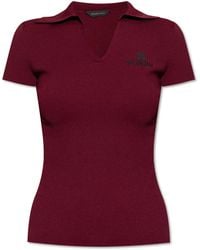 Balenciaga - Polo With Embroidered Logo - Lyst