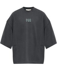 Fear Of God - Cotton T-Shirt With Print - Lyst