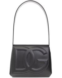 Dolce & Gabbana - Shoulder Bag With Logo - Lyst