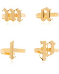 Palm Angels - Set Of Four Rings, - Lyst